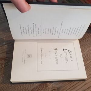 James Patterson's 'Sam's Letters to Jennifer' Hardcover Book